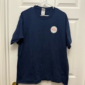 Navy Blue Graphic T-Shirt